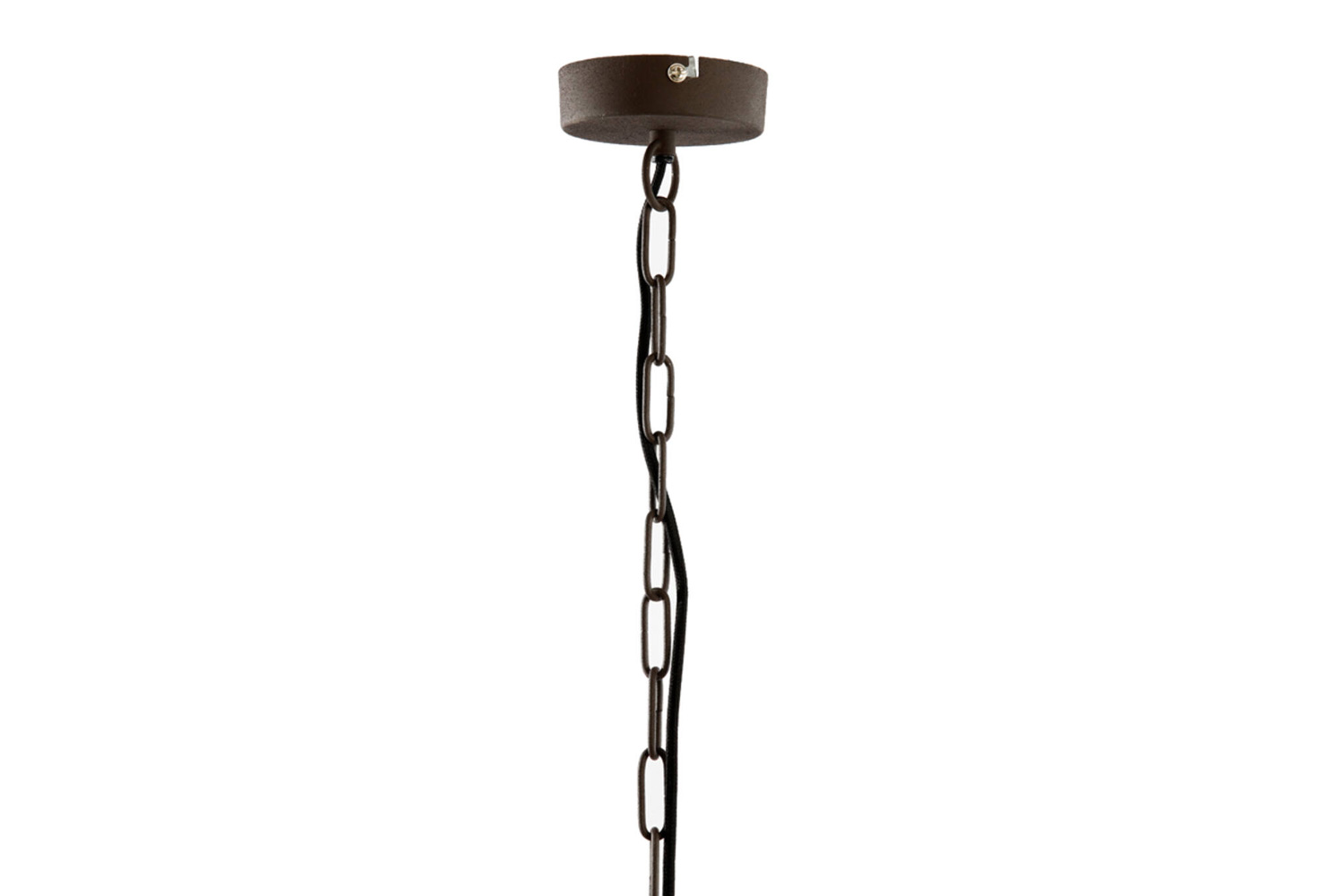Deckenleuchte Hängeleuchte BAHOTO von Light & Living Ø51x20 cm Braun Metall