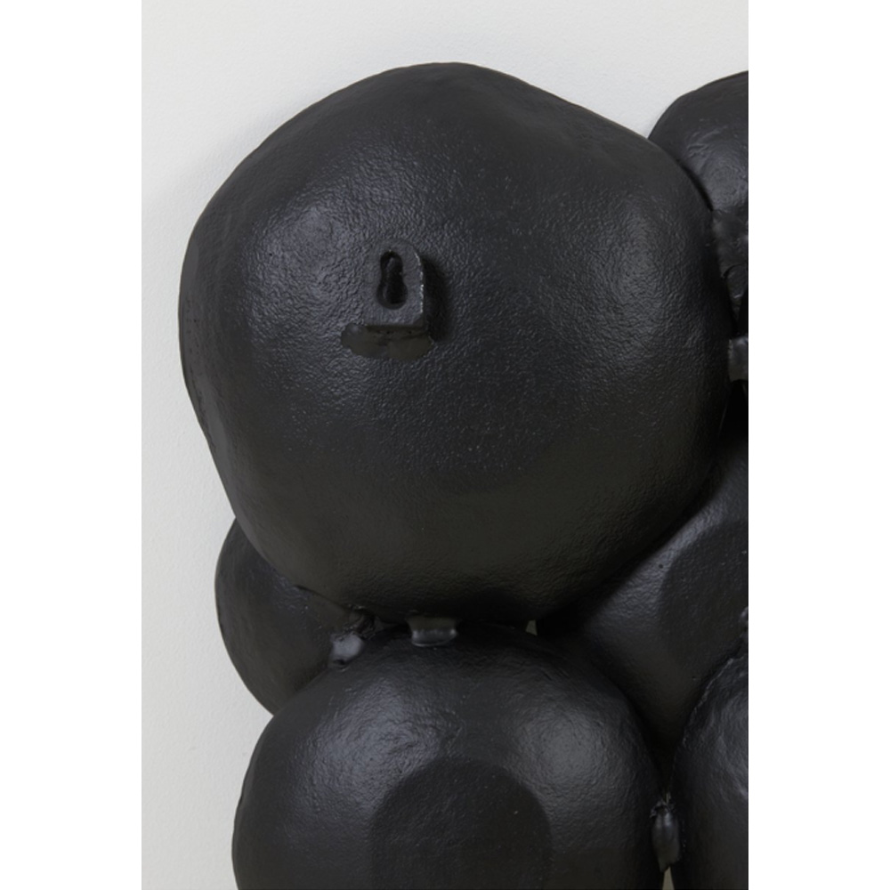Wandornament LAMABO von Light & Living 53x10x43 cm Deko Metall Matt Schwarz Wandornament LAMABO von Light & Living 53x10x43 cm Deko Metall Matt Schwarz
