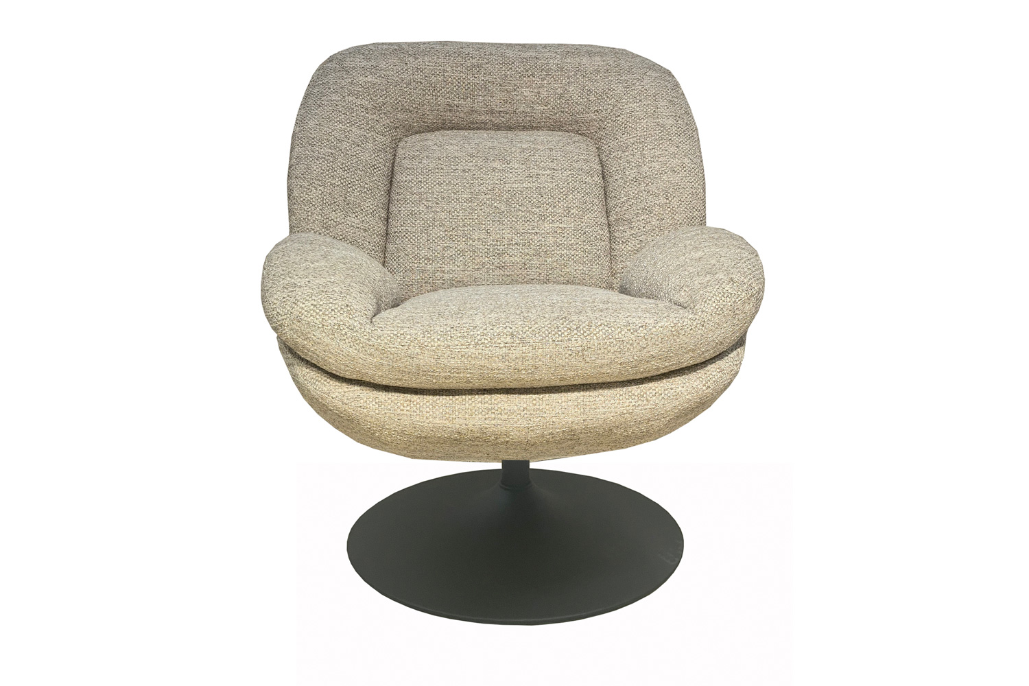 Drehsessel Miro Relaxsessel Loungesessel Webstoff Beige