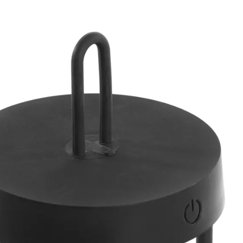 LED Tischleuchte AMPEHA von Light & Living Ø13x47 cm Lampe Schwarz