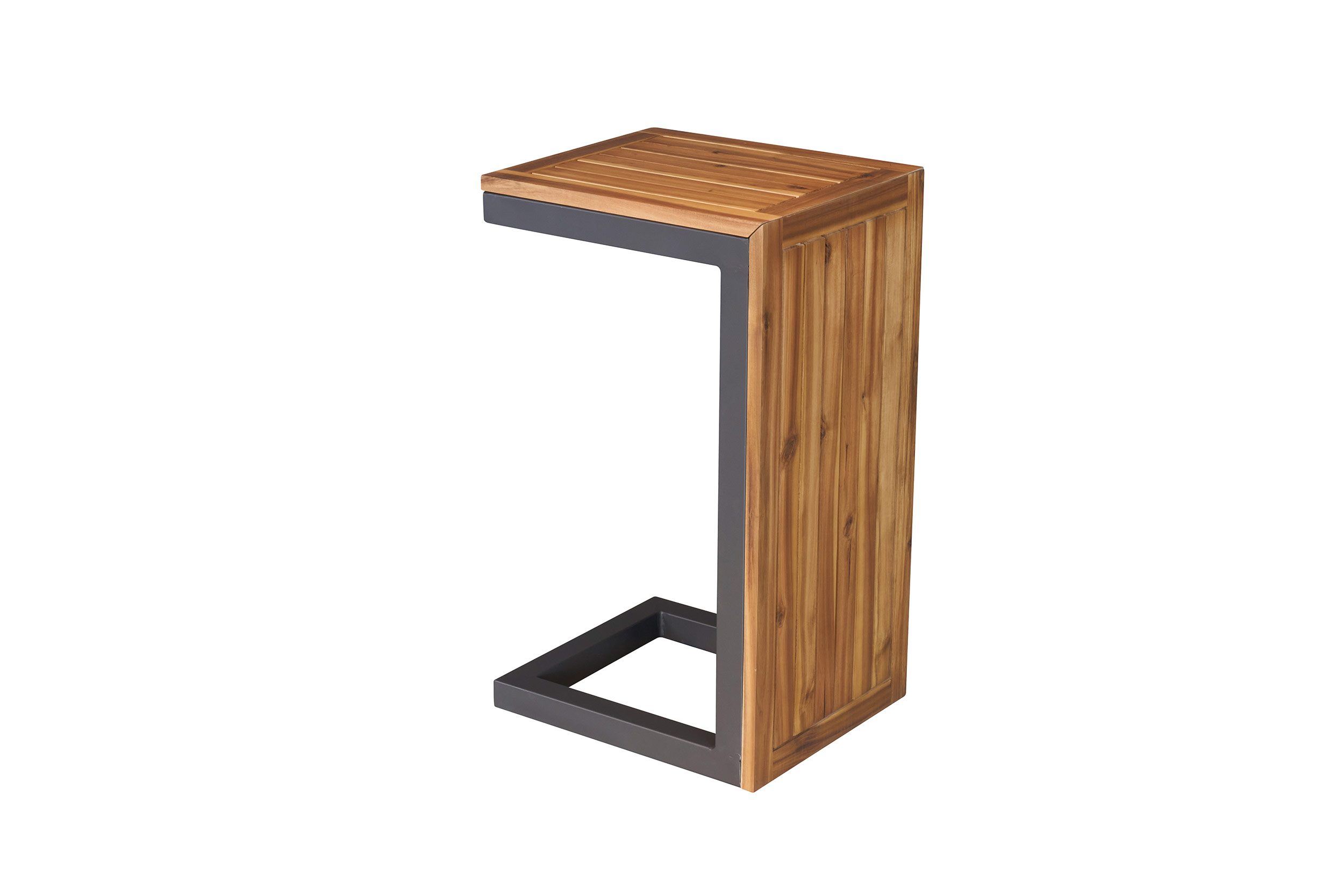 Gartenlounge Loungeset Ecksofa Nairobi Aluminium Akazie anthrazit Gartenlounge Loungeset Ecksofa Nairobi Aluminium Akazie anthrazit