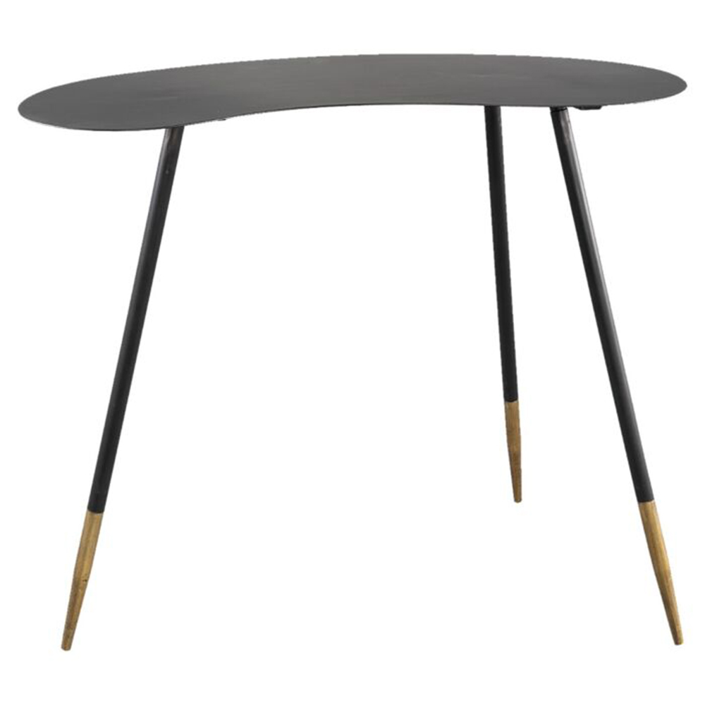 Couchtisch Beistelltisch Lenzy von PTMD 60x30x50 cm Schwarz Couchtisch Beistelltisch Lenzy von PTMD 60x30x50 cm Schwarz