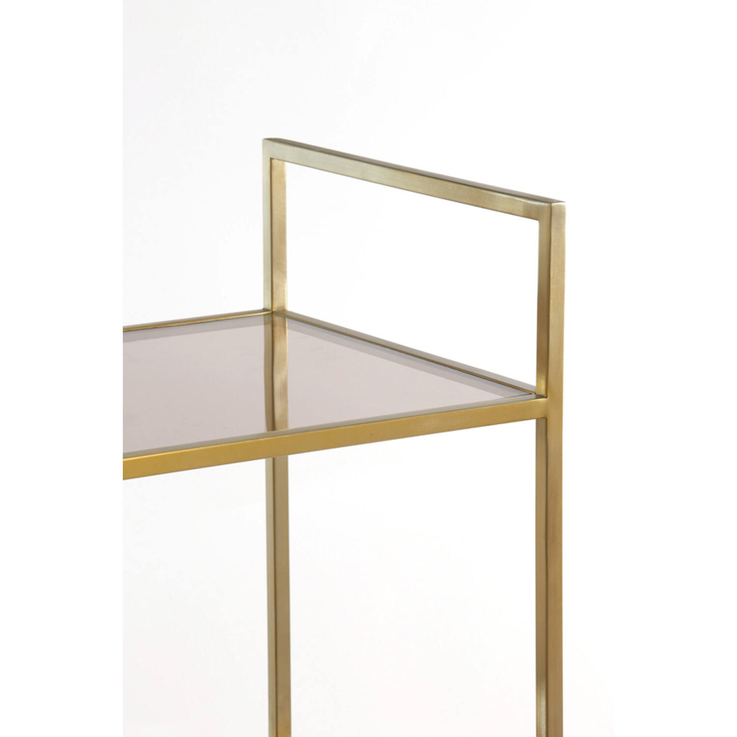 Standregal MARIKI von Light & Living Schrank offen braunes Glas-Hellgold 55x40x180 cm Standregal MARIKI von Light & Living Schrank offen braunes Glas-Hellgold 55x40x180 cm