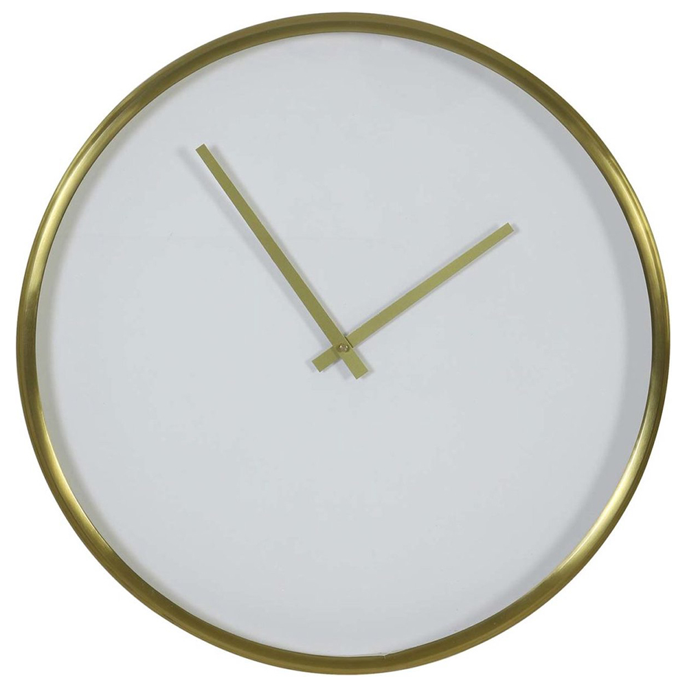 Wanduhr SEPONI Ø41 von Light & Living Uhr Weiß-Bronze matt Wanduhr SEPONI Ø41 von Light & Living Uhr Weiß-Bronze matt