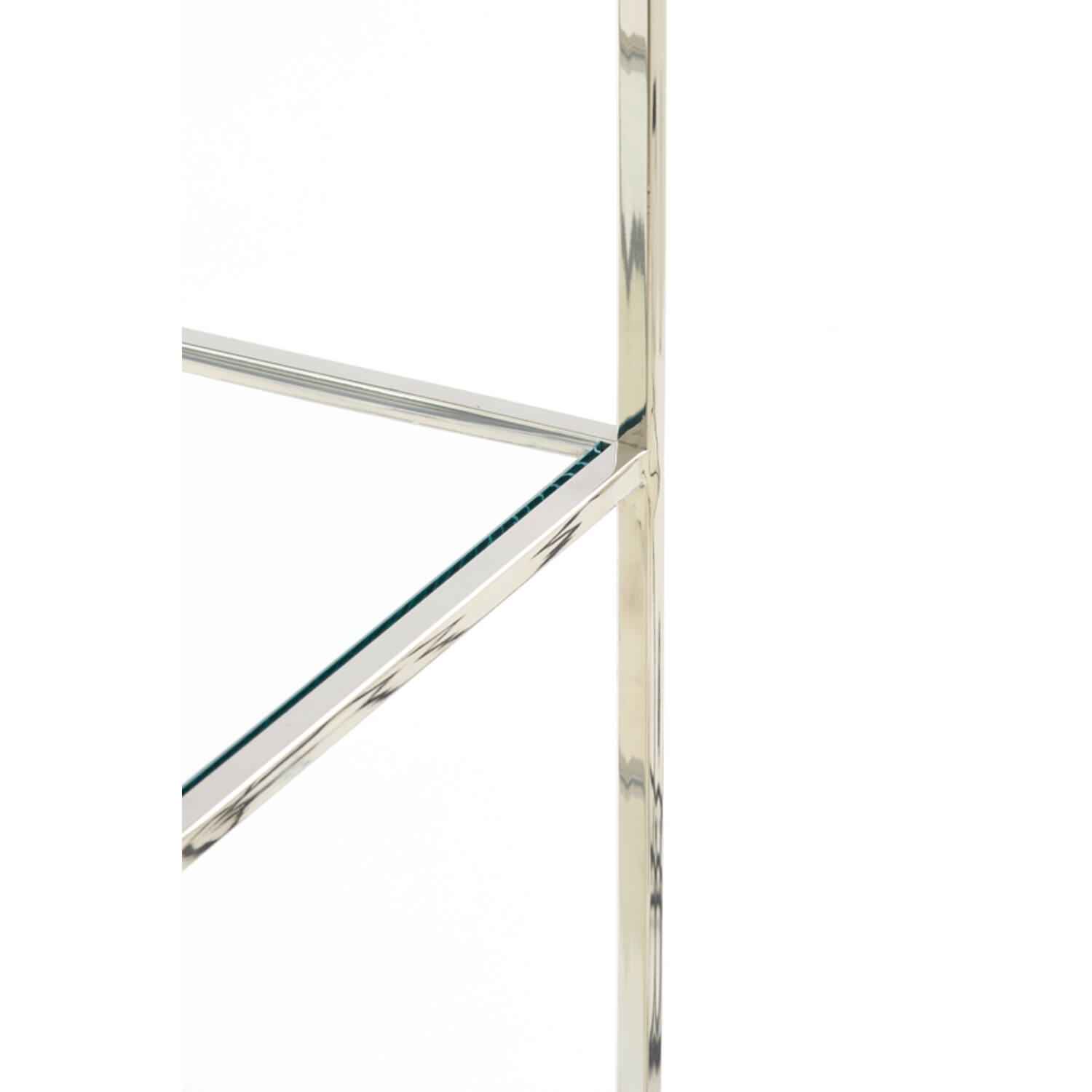 Standregal MARIKI von Light & Living 55x40x180 cm Schrank offen Glas-Nickel