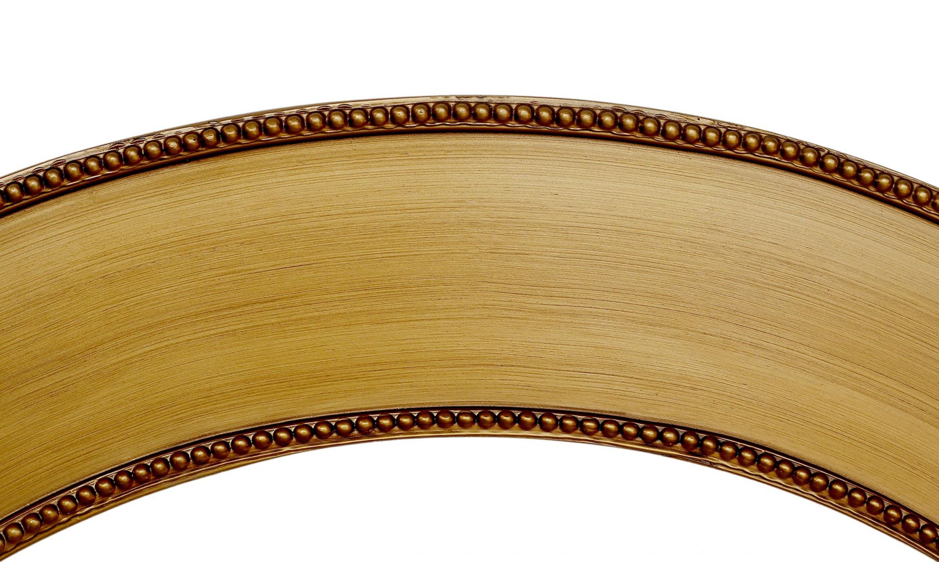 Wandspiegel »Antik« Ø90 cm gold im Landhaus-Stil rund XL Flurspiegel