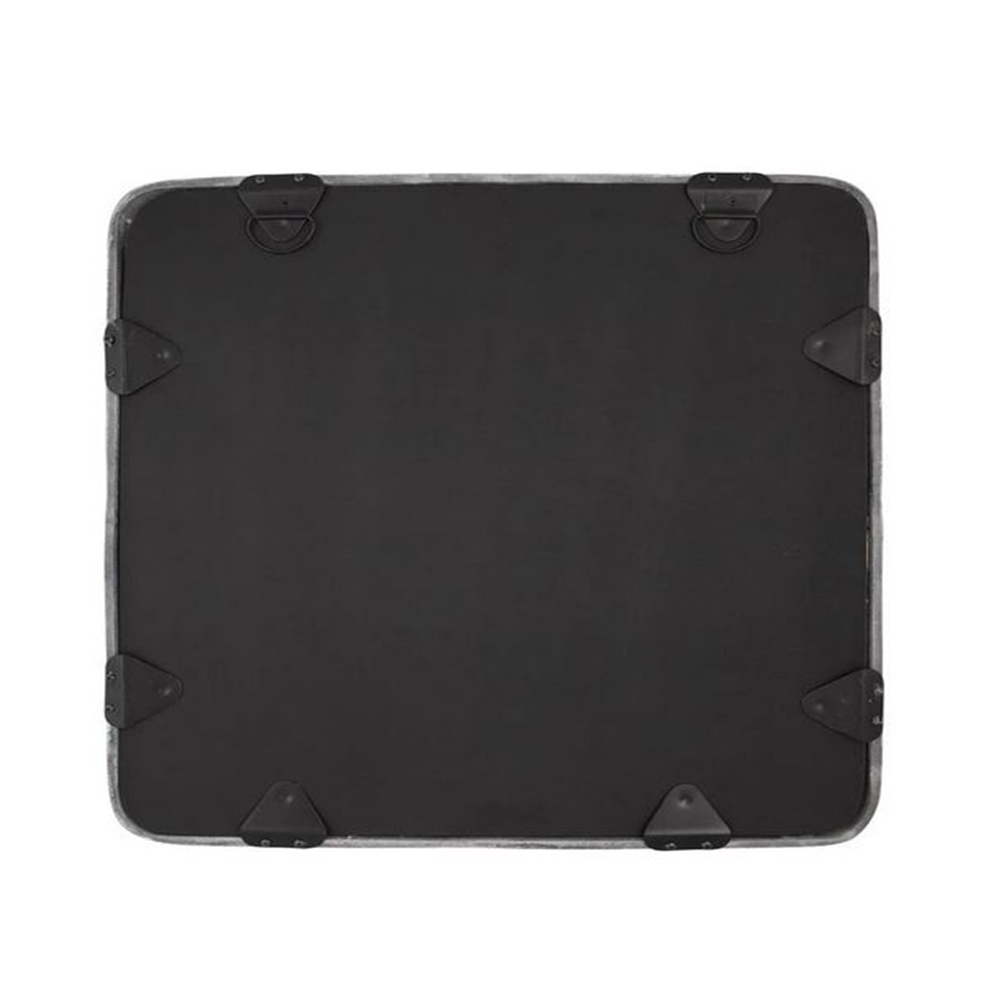 Wandspiegel Smile Grau/Weiß von Light & Living Spiegel 69 x 69 cm Wandspiegel Smile Grau/Weiß von Light & Living Spiegel 69 x 69 cm