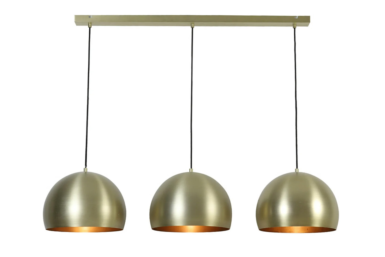 Deckenleuchte Hängeleuchte JAICEY von Light & Living 120x33x25 cm Metall Gold