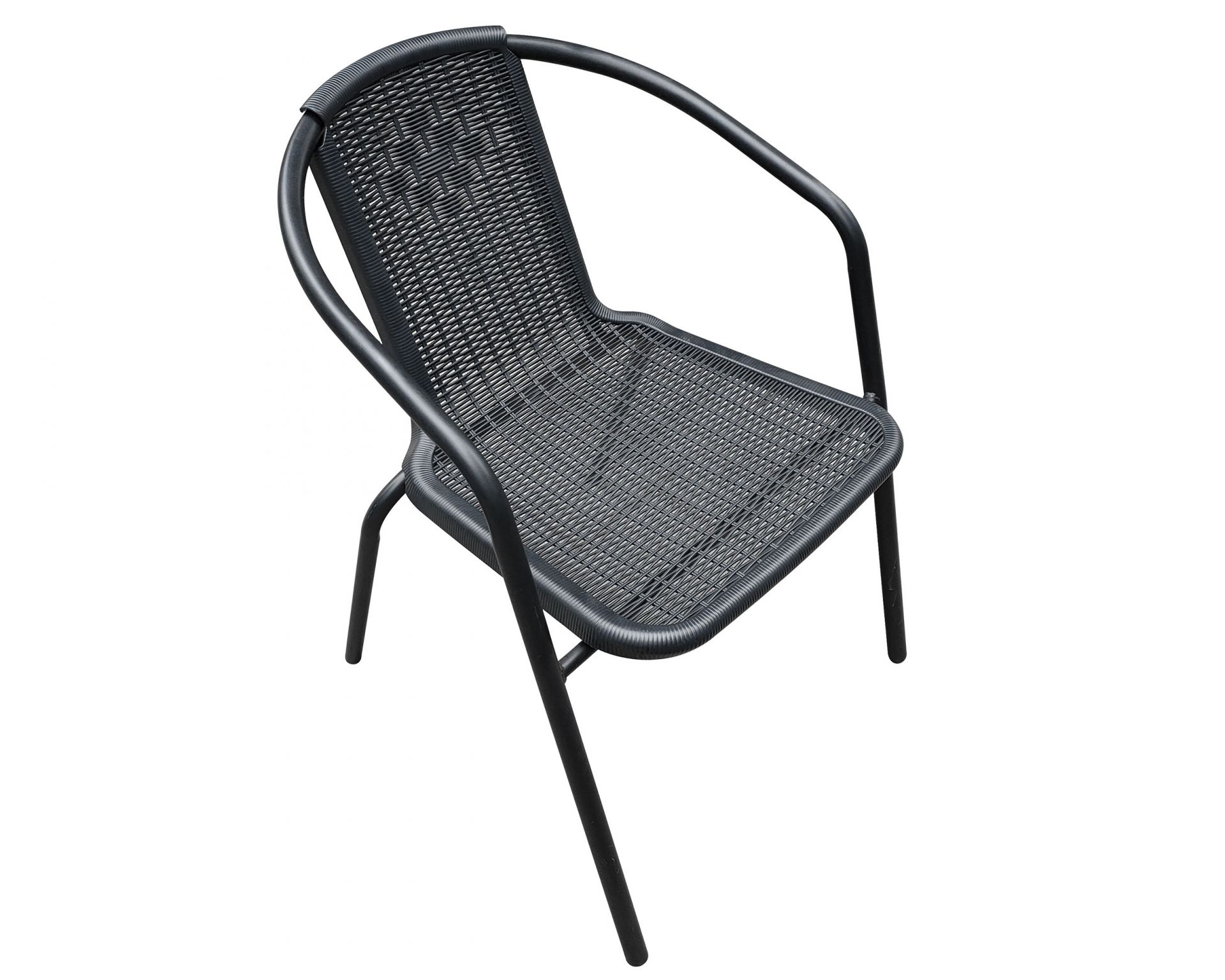 Stapelstuhl Ibiza Gartenstuhl Bistrostuhl Armlehnstuhl schwarz Stapelstuhl Ibiza Gartenstuhl Bistrostuhl Armlehnstuhl schwarz