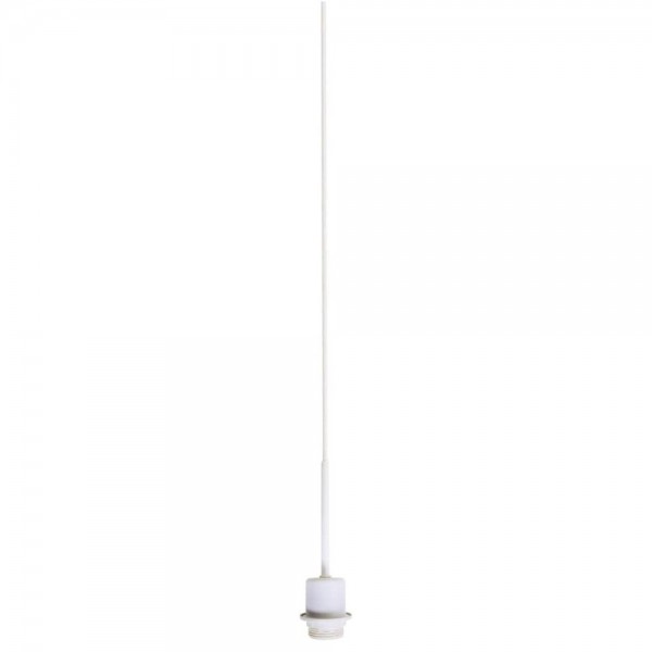 Light &amp; Living Pendel Leuchte Lampenaufhängung Lampenfassung mit Kabel Schnurpendel E 27 weiß
