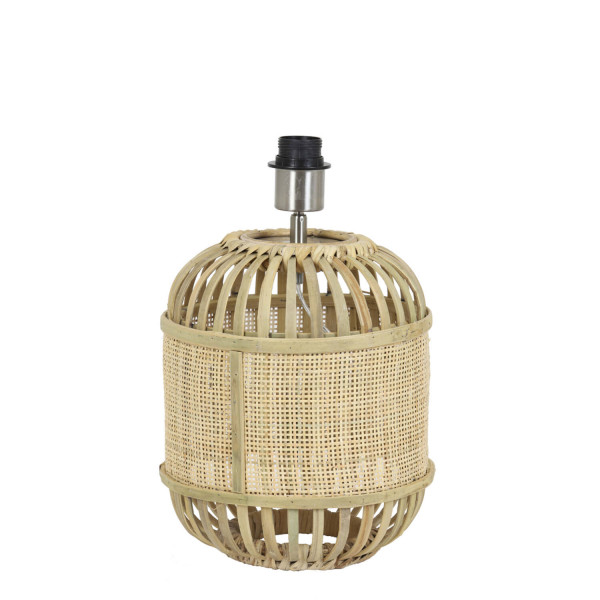 Lampenfuß ALIFIA von Light &amp; Living Ø25 x 30 cm Bambus+Webbing