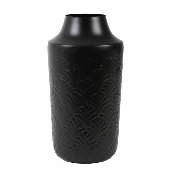 Light &amp; Living Vase Eriksen schwarz 37 cm