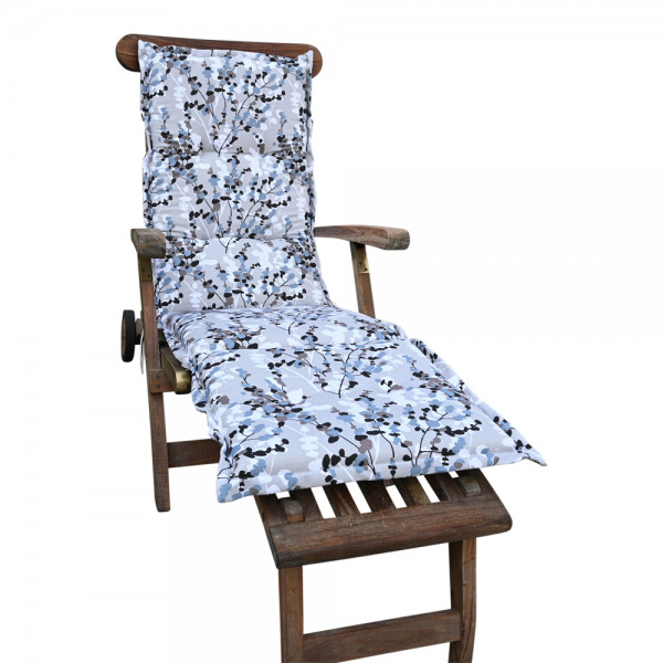 Best Auflagen Relaxliege Deckchair Sonnen-Garten-Liege Polsterauflagen 7 cm dick